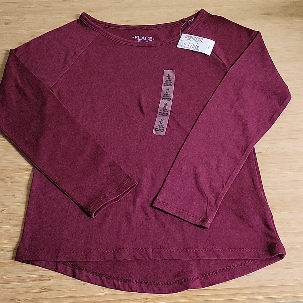 Children's Place long sleeve top, 7/8, nwt